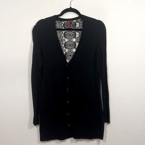 Love Scarlet Cardigan, size M, Black